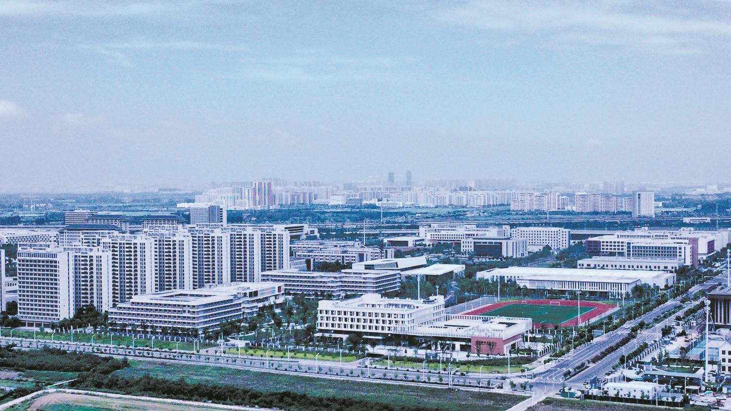 东津新区大学城片区 记者朱科 毛陈宇 通讯员朱斌 摄